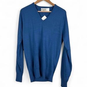 Sears Classics vintage blue sweater NWT